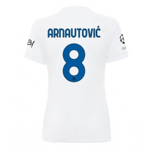 Inter Milan Marko Arnautovic #8 Gostujuci Dres za Ženska 2023-24 Kratak Rukavima